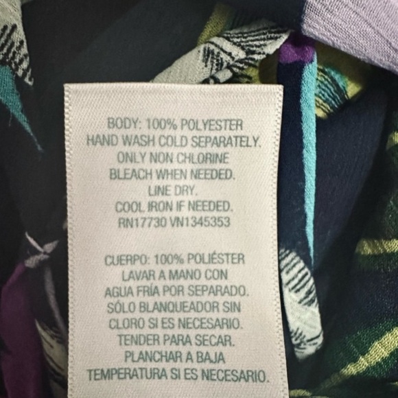 Kona Sol Multicolor Tropical Swim Cover-Up - Picture 7 of 7